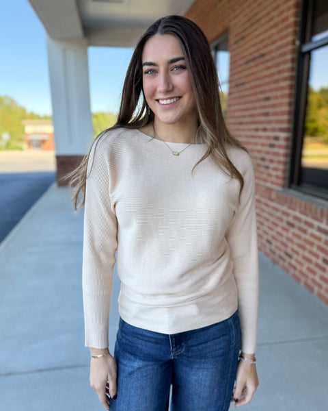 Layla Sweater in Vanilla FINAL SALE