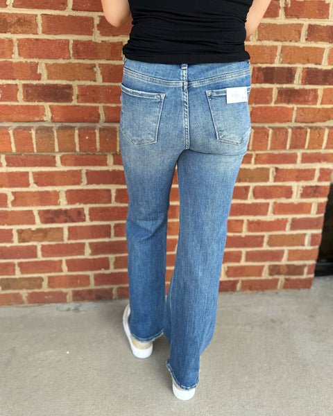 Risen High Rise Wide Leg Jeans FINAL SALE