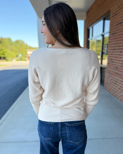 Layla Sweater in Vanilla FINAL SALE