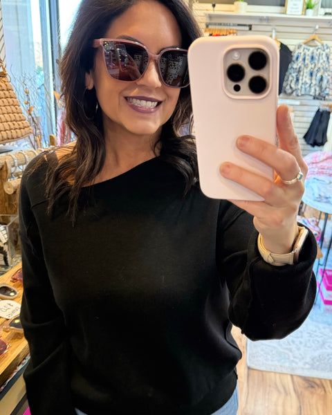 I-SEA Madi Sunglasses in Dusty Rose/Plum