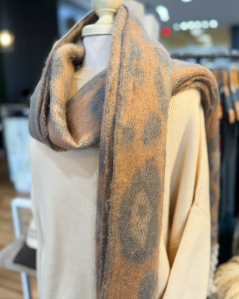 Priscilla Scarf in Brown