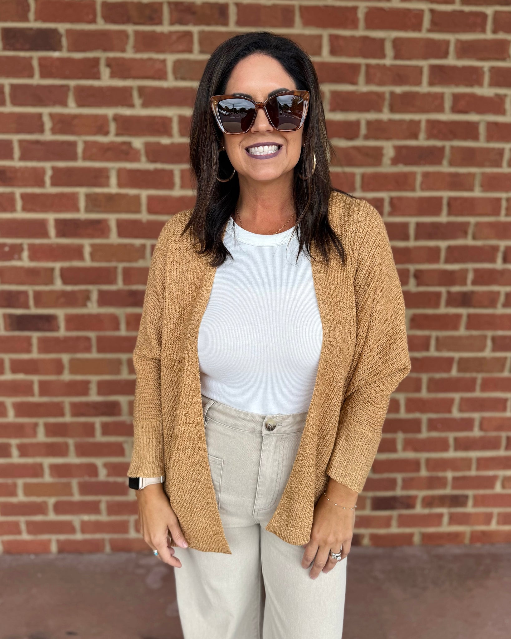 Maple Dolman Sleeve Cardigan in Dijon FINAL SALE