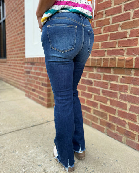 Judy Blue REG/CURVY Mid Rise Bootcut Jeans