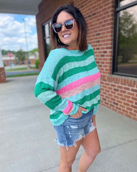Gina Multicolor Lightweight Sweater