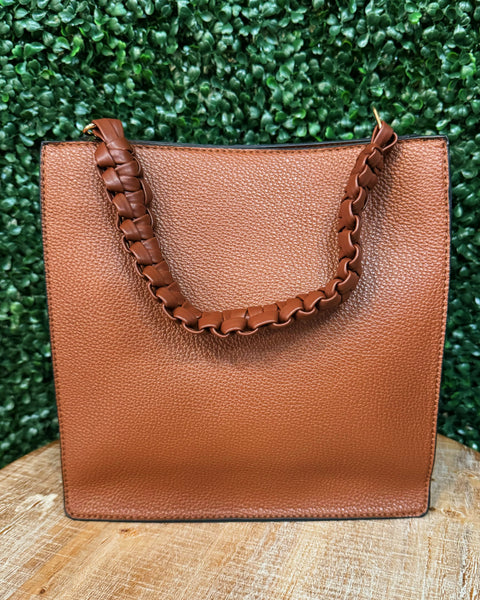 Esme Tote Bag in Brown