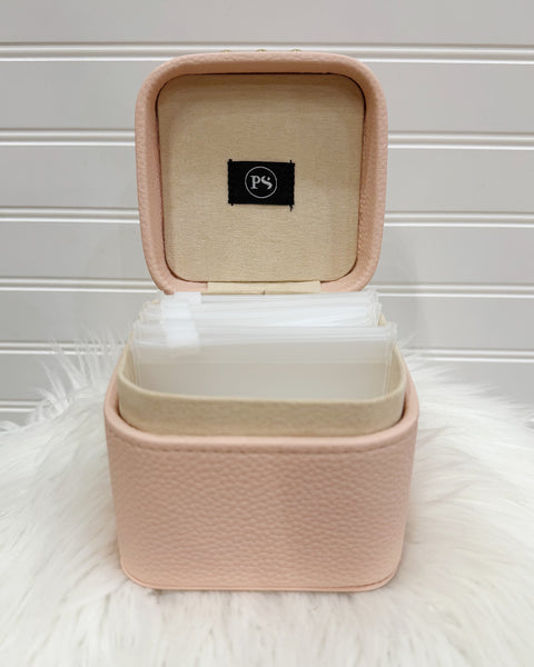 Travel Box Organizer in Pink