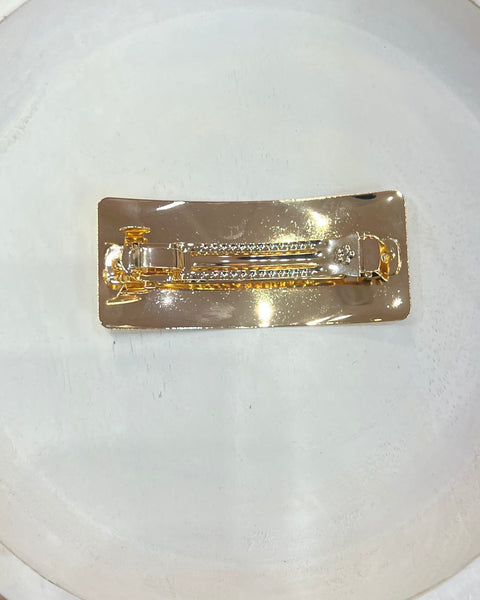 Gold Bar Hair Clip