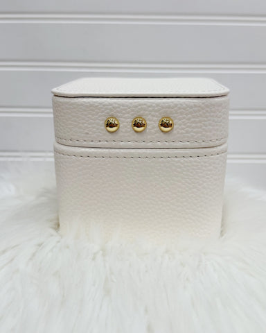 Travel Box Organizer in Cream