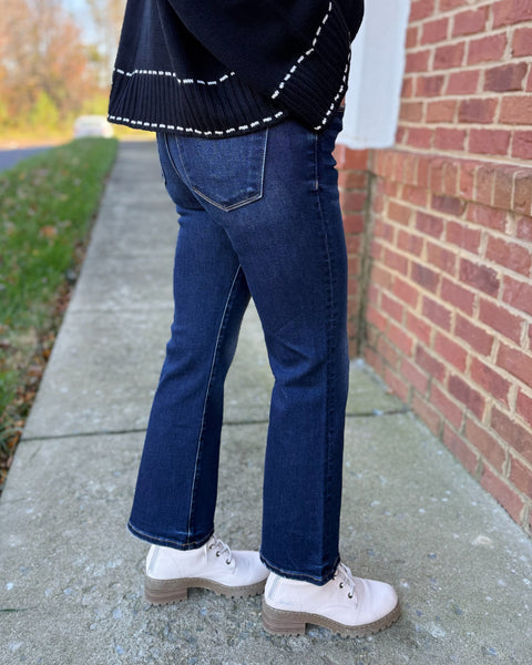 Risen REG/CURVY Crop Bootcut Jeans