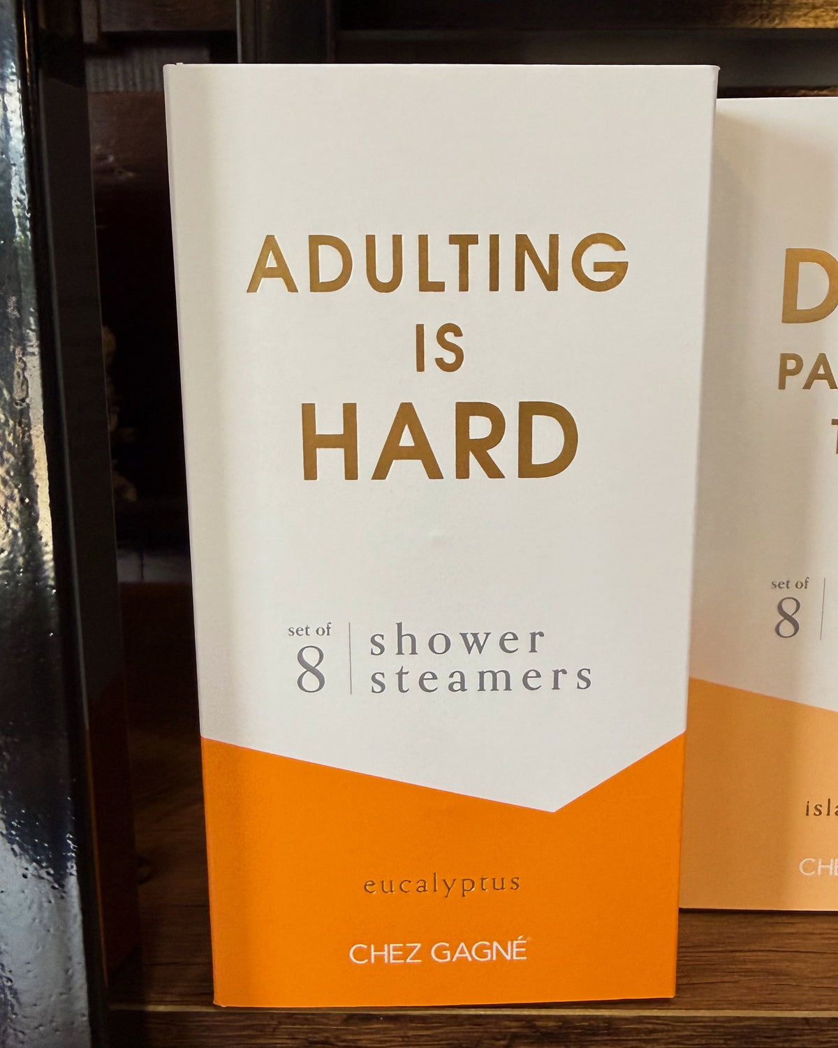 adulting is hard eucalyptus shower steamers.