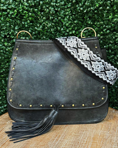 Bailey Crossbody Bag in Black