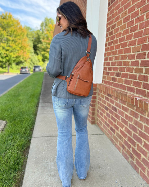 Nikki Sling Bag in Brown