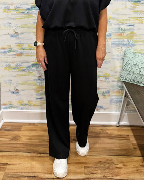 Gunner Scuba Pants in Black