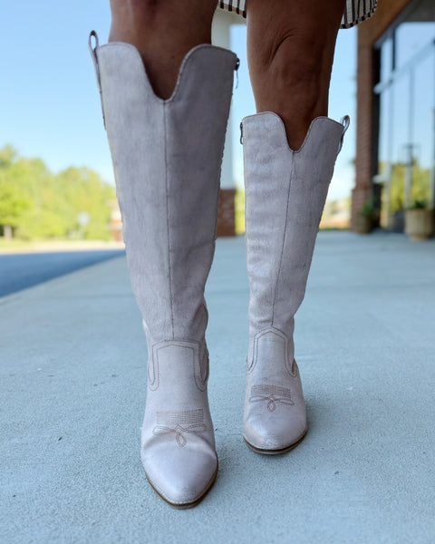 Corkys Hats Off Boots in Putty Crackle