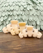 TELETIES Classic Hair Clip in Almond Beige