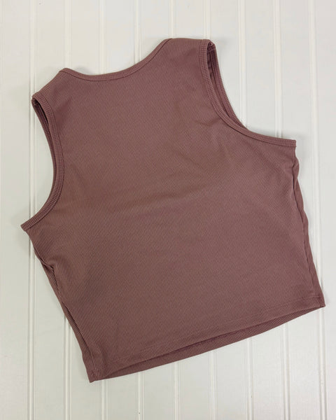 Tessa V-Neck Brami in Red Bean