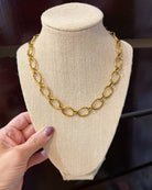 Chansuttpearls Brittany Necklace in Gold.