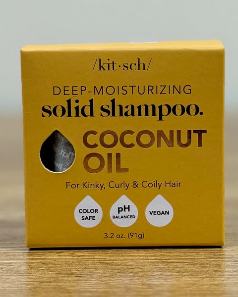 Kitsch Coconut Oil Deep-Moisturizing Solid Shampoo Bar - Madi