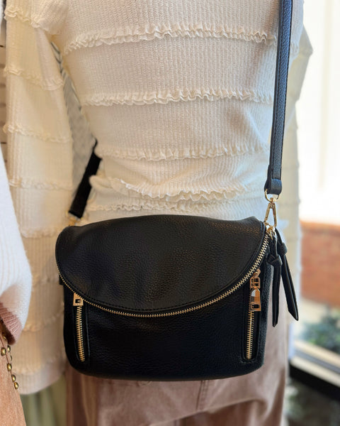 Aubree Crossbody in Black