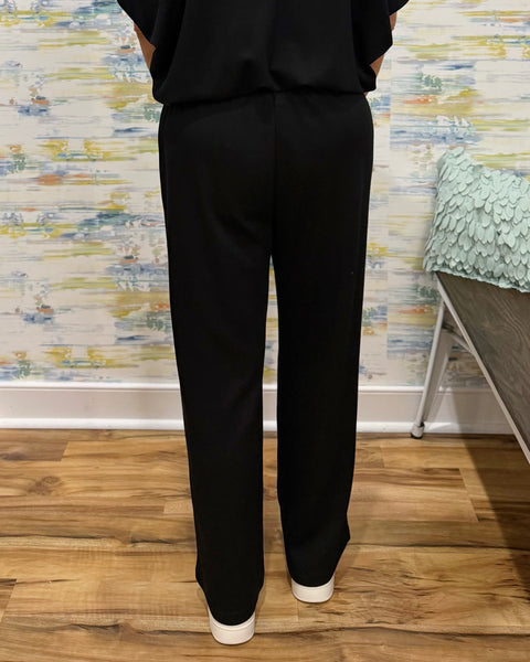 Gunner Scuba Pants in Black