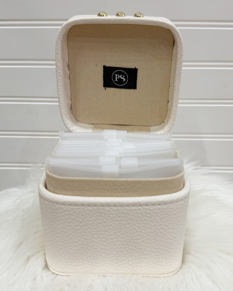 Travel Box Organizer in Cream