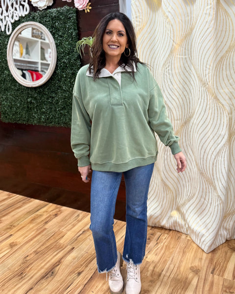 Venus Sweatshirt in Green