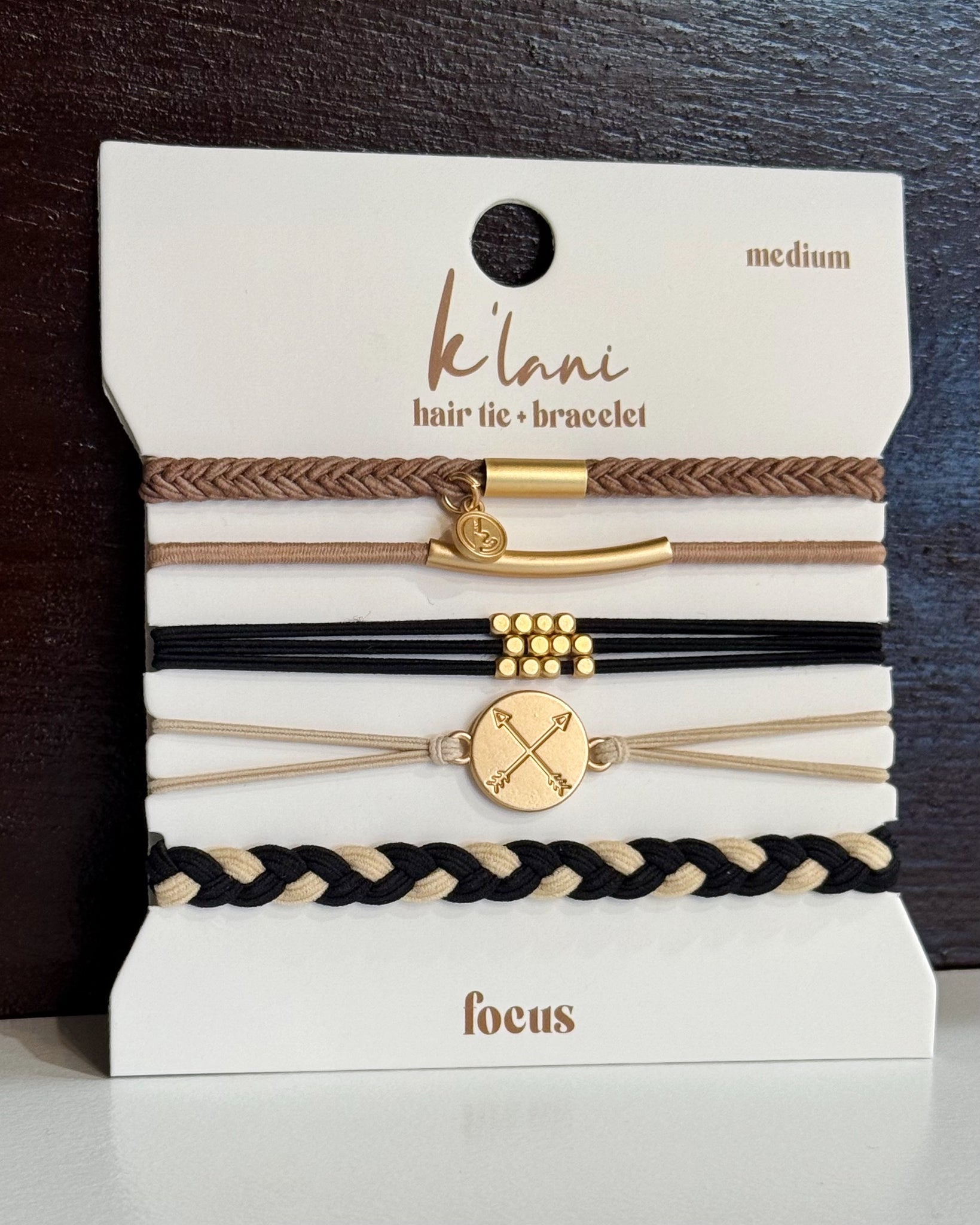 Focus Hair Tie Bracelet