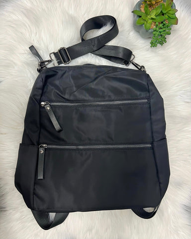 Nori Nylon Backpack in Black