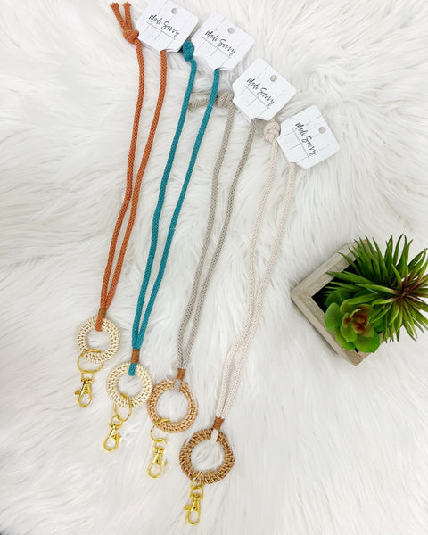 Rattan Lanyard FINAL SALE