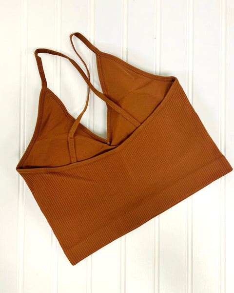 High Expectation Brami Top in Camel FINAL SALE
