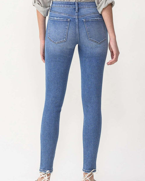 Lovervet Mid Rise Ankle Skinny Jeans