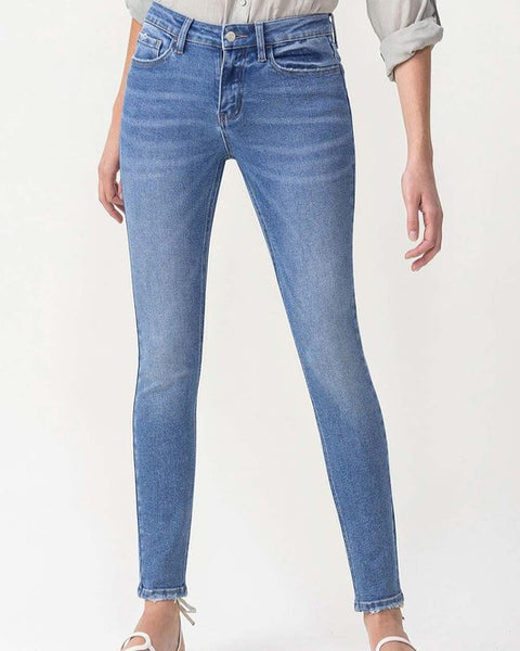 Lovervet Mid Rise Ankle Skinny Jeans