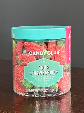 Candy Club Sour Strawberry Gummies FINAL SALE