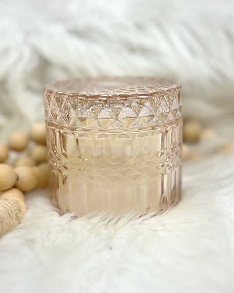 Rose Vanille Petite Shimmer Candle 8oz