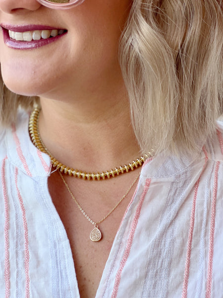 Chels Necklace in Gold FINAL SALE
