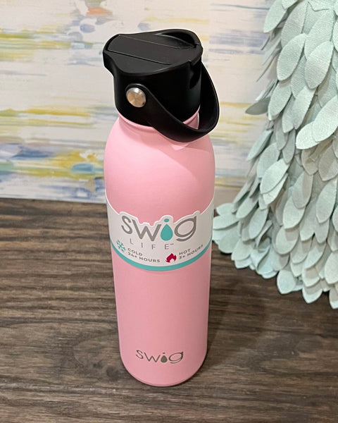 Swig Blush Flip + Sip Water Bottle (20oz) FINAL SALE