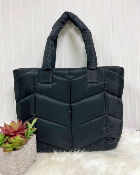 Naomi Tote Bag in Black