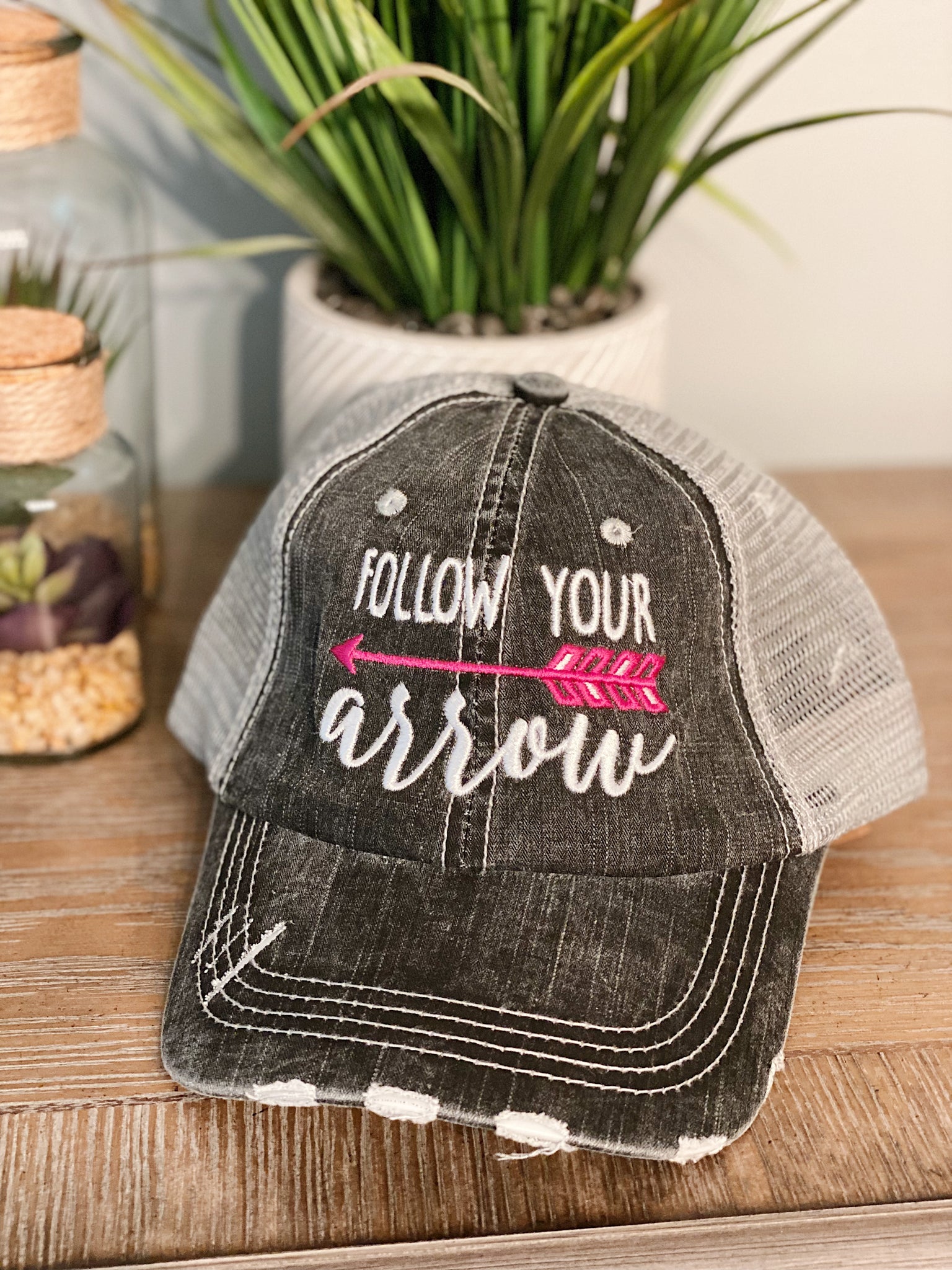 Follow Your Arrow Trucker Hat FINAL SALE