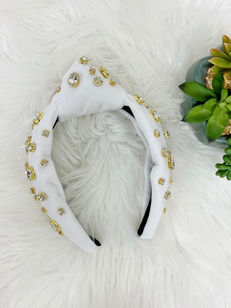 White Diamond Headband